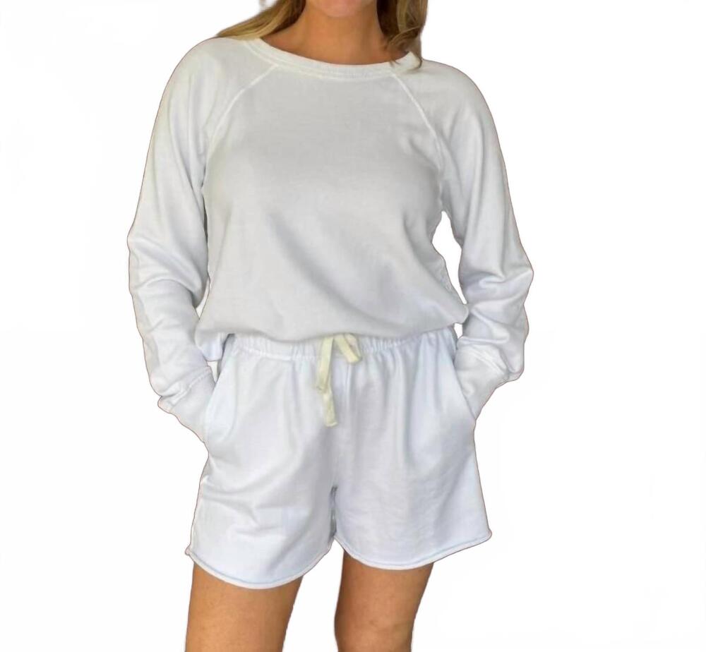 NEW BOBI mesh lounge set in white